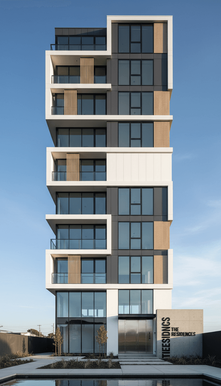 Immeuble résidentiel moderne réalisé par Coframasa à Rabat