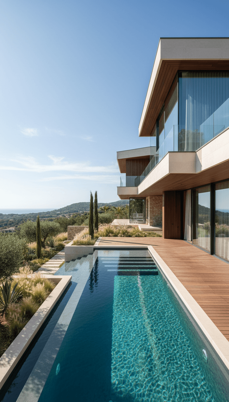 Villa haut standing construite par Coframasa avec finitions de qualité